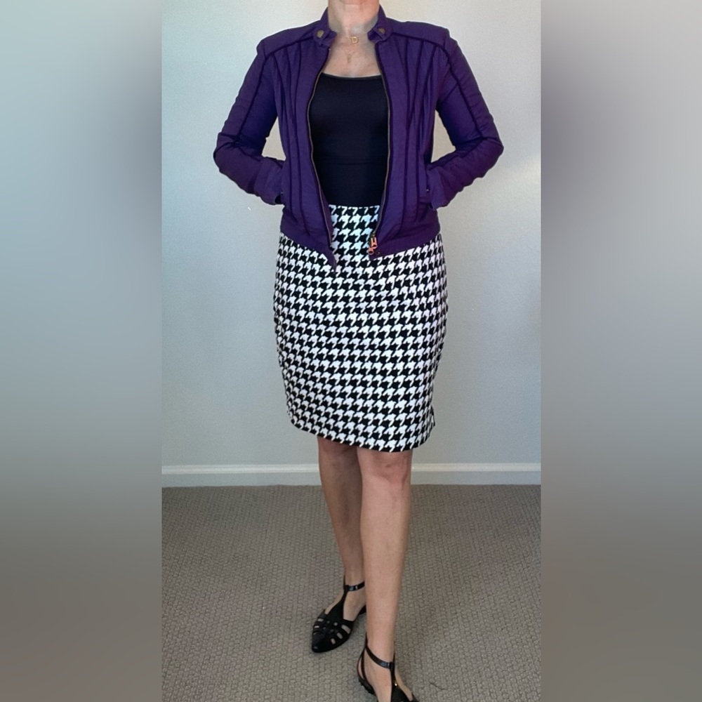 The Limited Women’s Black and White Pencil Skirt Size 8